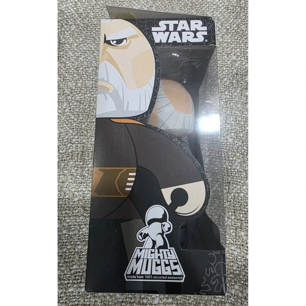 RARE Star Wars Mighty Muggs Count Dooku 2008 Hasbro 6" Action Figure New Sealed - Picture 2 of 9